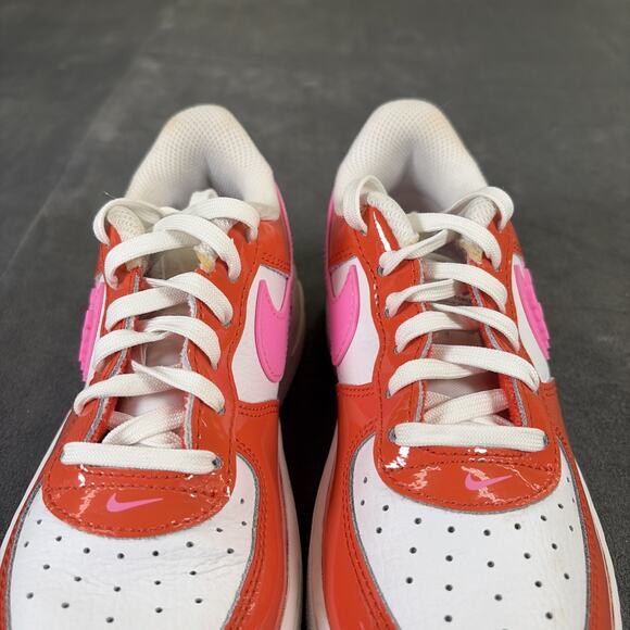 Nike Air Force 1 LV8 (GS) Valentine's Day Pink White FD1031-600 Youth Size 1Y - Picture 11 of 15